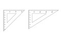Triangle Ruler Square Set. Plastic School Drafting Drawing Right Angle Triangle Ruler. plastic triangular ruler right angle isos