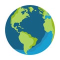 Green Life Globe Royalty Free Stock Photo