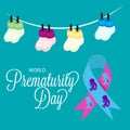 World Prematurity Day Royalty Free Stock Photo