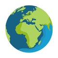 Green Life Globe Royalty Free Stock Photo