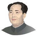 Mao Chinese leader Royalty Free Stock Photo