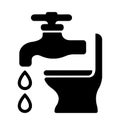 Plumbing, bathroom, water-related equipment icon