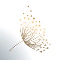 Dandelion vector logo