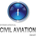 International Civil Aviation Day Sign