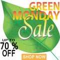 Green Monday Sale Sign and Banner