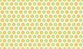 Fruits wallpaper art design vector illustration. Seamless pattern with citrus orange and green. Vector illustration