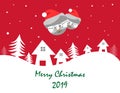 Merry Christmas 2019 Royalty Free Stock Photo