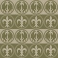 Beige seamless background in a gothic style. Royalty Free Stock Photo