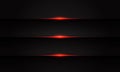 Abstract red line light on black shadow luxury futuristic technology background vector. Royalty Free Stock Photo