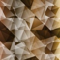 Abstract geometric pattern with triangle. Vector triangle background