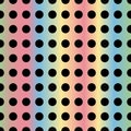 Geometric pattern with circle. Abstract circle on gradient background Royalty Free Stock Photo