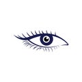 The eye logo,Eyes art, Human eye, eye close up - vector