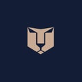 Abstract premium lion logo design. Icon lion vector illustration