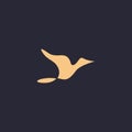 Premium Bird logo with modern concept. Bird icon illustration