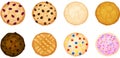 Assorted Flatlay Cookie Variety Set