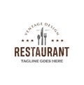 Vintage Restaurant logo design inspirations Rustic