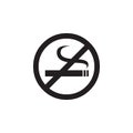 Don`t smoking icon sign Royalty Free Stock Photo