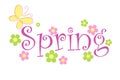 Seasonal Spring Graphic/eps Royalty Free Stock Photo
