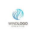 Circle Wind Logo For Business Design Vector Stock .Wind Logo For Business Design Vector Stock . Wind Energy Logo Design Vector Ill