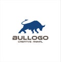 Powerful Bull Logo design Inspirations . Strong Buffalo Logo . Strong Taurus logo Design