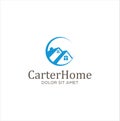 Letter C Real Estate Logo Design Vector . Initial C Home Logo Vector . Letter C House Logo Template
