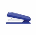 Stapler stationary office, cartoon flat illustration vector in side view isolated in white background