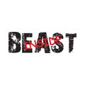 Beast inside -  Vector illustration design for banner, t shirt graphics, fashion prints, slogan tees, stickers, cards, posters Royalty Free Stock Photo