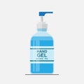 Hand gel pump bottle,alcohol hand wash gel.