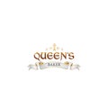 Queen`s Baker logo - bakers logo Quality Baking