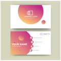 Modern business card template, Super easy editable.