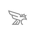 Eagle Crown Logo Design