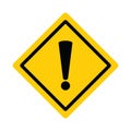 Caution and warning sign