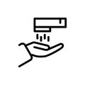 Hand wash icon vector design trendy Royalty Free Stock Photo