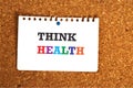 Think health on paper