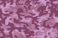Fashionable camouflage pattern. Military fabric design. Seamless  background. Vector Royalty Free Stock Photo