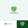 Leaf protector logo design