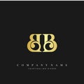 Initial Letter BB Logo Template Design