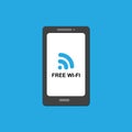 Free wifi on mobile phone