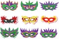 MARDI GRAS masquerade ball Royalty Free Stock Photo