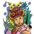 The little person of Balinese Barong