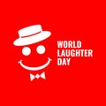 Vector Illustration Of World Laughter Day..