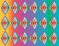 Multi color shapes design patterns Royalty Free Stock Photo