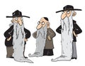 Group of angry old jewish men