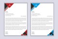 Business Professional Letterhead Template Design