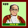 259th Rome Pope Pius XI