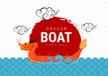 Chinese Dragon Boat Festival. Royalty Free Stock Photo