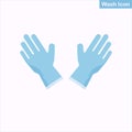 Hand gloves icon set vector illustration