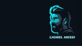 Lionel Messi Vector Art