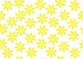 Decorative Yellow floral seamless pattern Royalty Free Stock Photo