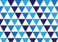 Vector shades of blue color seamless pattern Royalty Free Stock Photo